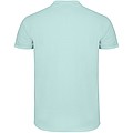 Star short sleeve mens polo