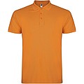 Star short sleeve mens polo