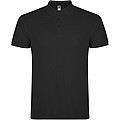 Star short sleeve mens polo