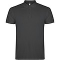 Star short sleeve mens polo