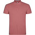 Star short sleeve mens polo