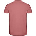 Star short sleeve mens polo