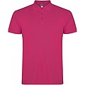 Star short sleeve mens polo