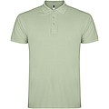 Star short sleeve mens polo
