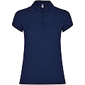 Star short sleeve womens polo