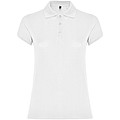 Star short sleeve womens polo