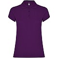 Star short sleeve womens polo