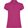 Star short sleeve womens polo