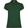 Star short sleeve womens polo