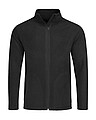 Stedman Active Fleece Jacket Men, black, L