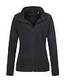 Stedman Active Fleece Jacket Women, black, S