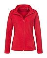 Stedman Active Fleece Jacket Women, scarlet red, M