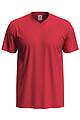 Stedman Classic-T V-neck Men, scarlet red, S