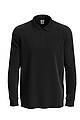 Stedman Polo Long Sleeve, black, S