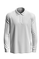 Stedman Polo Long Sleeve, white, L