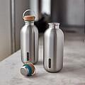 Steel Water Bottle 600ml, turquoise