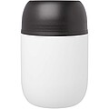 Supo 480 ml double-walled recycled stainless steel lunch pot, white