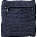 Sweatband with zipper - navy
