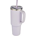 Sydney 1200 ml double wall RCS certified copper vacuum insulated tumbler with straw, lilac