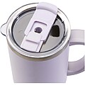 Sydney 1200 ml double wall RCS certified copper vacuum insulated tumbler with straw, lilac