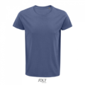 T-shirt SOLS CRUSADER MEN - ROUND-NECK FITTED JERSEY T-SHIRT, denim, 2XL