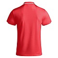 Tamil short sleeve mens sports polo, red, size L