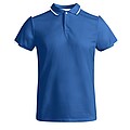Tamil short sleeve mens sports polo, royal blue, size S