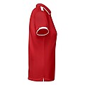 Tamil short sleeve womens sports polo, red, size 2XL