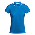 Tamil short sleeve womens sports polo, royal blue, size 2XL