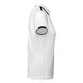 Tamil short sleeve womens sports polo, white, size L