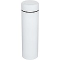 Taylor 450 ml double wall stainless steel flask with tea strainer, white