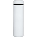Taylor 450 ml double wall stainless steel flask with tea strainer, white