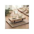 Tea light holder set with stand