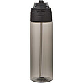 Theron 700 ml RCS recycled plastic water bottle with dual function lid and flip straw