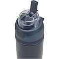 Theron 800 ml RCS recycled single wall stainless steel water bottle with dual function lid