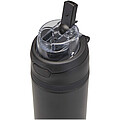 Theron 800 ml RCS recycled single wall stainless steel water bottle with dual function lid