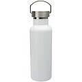 Thor 500 ml sublimation RCS recycled stainless steel water bottle, white