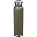 Thor 650 ml RCS recycled stainless steel copper vacuum insulated water bottle, forest green