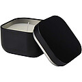 Tindra square tin candle with vanilla aroma