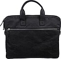 Tomato leather laptop bag Lillian, black