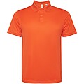 Tormo short sleeve mens polo, fire orange