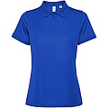 Tormo short sleeve womens polo, royal blue