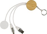 TPE charging cable Mei, brown