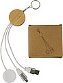 TPE charging cable Mei, brown