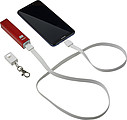 TPE lanyard and charging cable in one.
