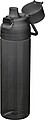 Transparent tritan bottle, 750 ml, black