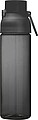 Transparent tritan bottle, 750 ml, black