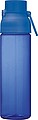 Transparent tritan bottle, 750 ml, blue
