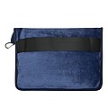 Travel blanket, navy blue