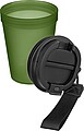 Travel drinking mug 350 ml Lush, green